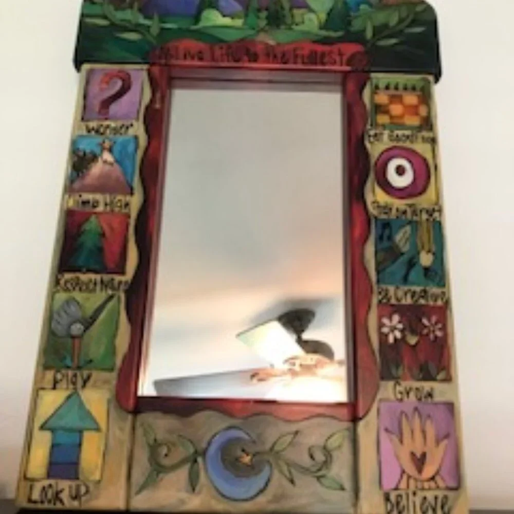 Sticks Handmade Artisan Mirror - Medium 